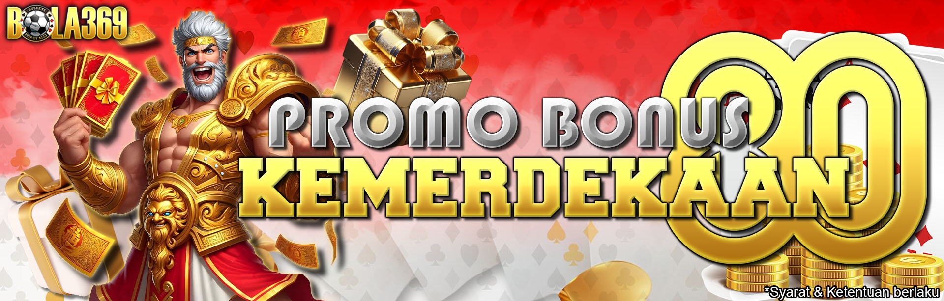 🤩🤩Bonus Hari Kemerdekaan BOLA369🤩🤩